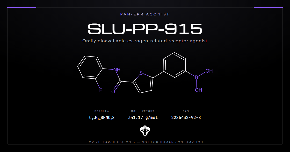 SLU-PP-915 chemical structure and research compound cover image