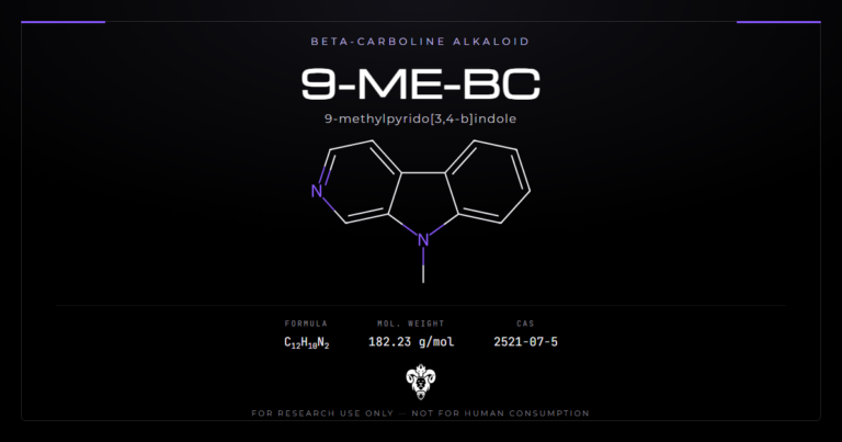 9-ME-BC structure, the beta-carboline alkaloid
