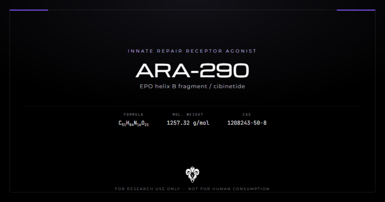 ARA-290 cover, the non-erythropoietic EPO-derived peptide cibinetide