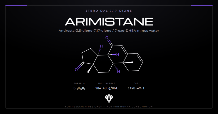 Arimistane cover, androsta-3,5-diene-7,17-dione and its identity data