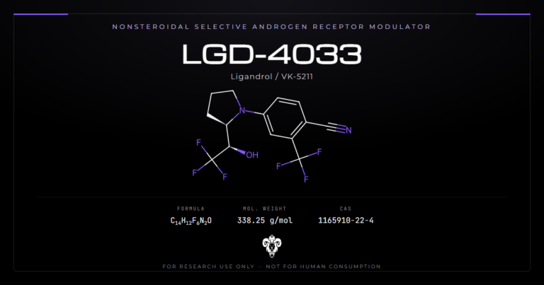 LGD-4033 structure, the nonsteroidal SARM ligandrol