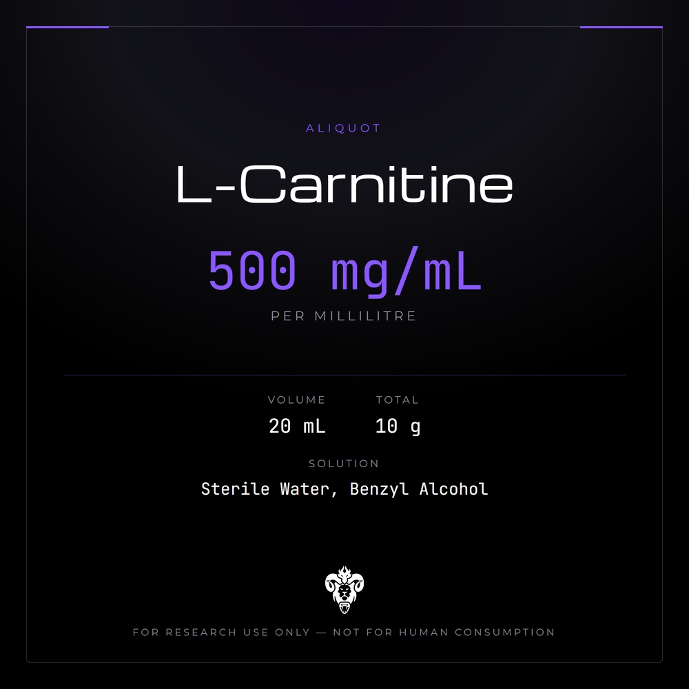 L‑Carnitine Research Compound