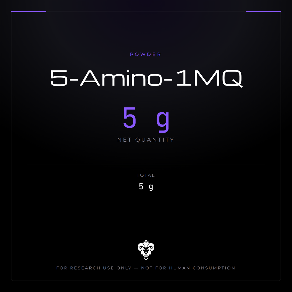 5-amino-1mq powder price 1MQ Vial 5 Amino-1MQ 50mg – thin skin Volume:Single 5mg vial